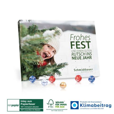 Lindt Tisch Adventskalender Organic GOURMET Edtion